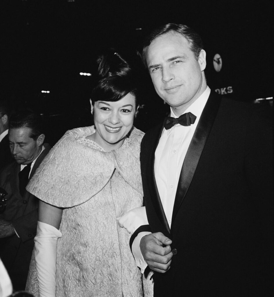 Castaneda and Brando in 1962.