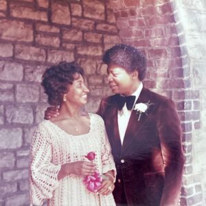 Earl and Valerie Wedding in 1972 at St. Ann's Church