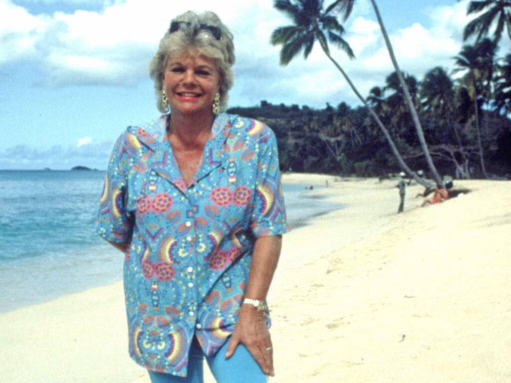 Judith Chalmers hosted Wish You Were Here from 1974 to 2003