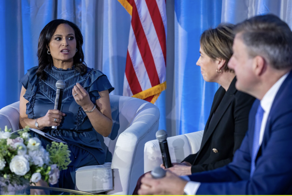 Kristen Welker made history by becoming the first Black woman and the second woman ever to host NBC’s Meet the Press